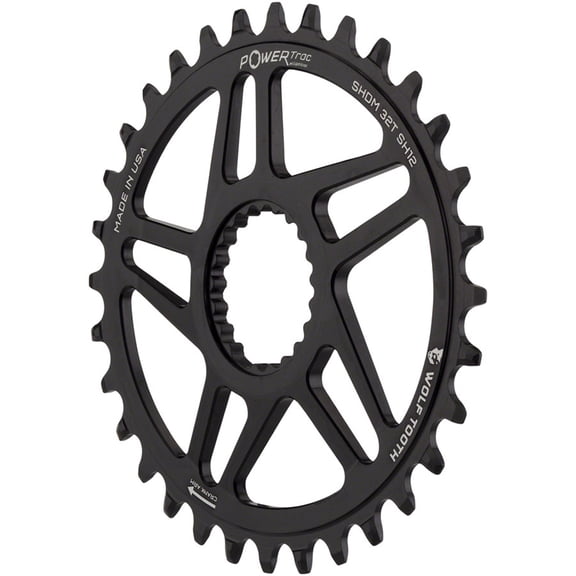 Wolf Tooth Elliptical Chainring 32t Shimano Direct Mount Requires 12-Speed Alloy