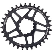 Wolf Tooth Elliptical Direct Mount Chainring - 30t, SRAM Direct Mount, Drop-Stop B, For SRAM BB30 Short Spindle Cranks,