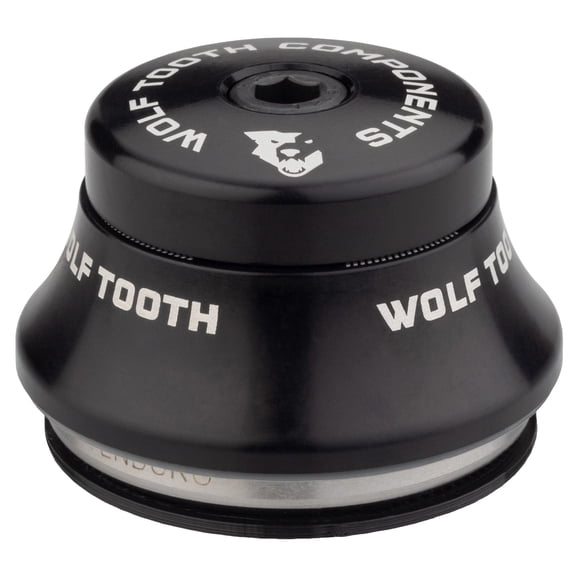 Wolf Tooth Wolf Tooth Premium IS Headsets - Integrated Standard Upper IS41/28.6 7mm Stack Raw Silver