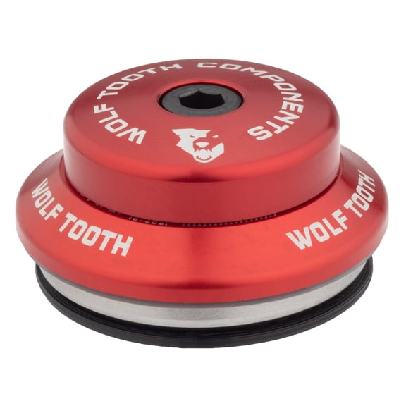 Wolf Tooth Wolf Tooth Premium IS Headsets - Integrated Standard Upper IS41/28.6 7mm Stack Red