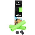 thumbnail image 1 of Wolf Tooth Karv Handlebar Grips 6.5mm Green Silicone Weather Resistant, 1 of 6