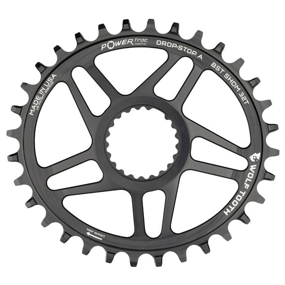 Wolf Tooth Oval Direct Mount Chainrings for Shimano Cranks Drop-Stop ST 36T Boost (3mm Offset)