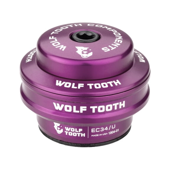 Wolf Tooth Wolf Tooth Performance EC Headsets - External Cup Lower EC34/30 Raw Silver