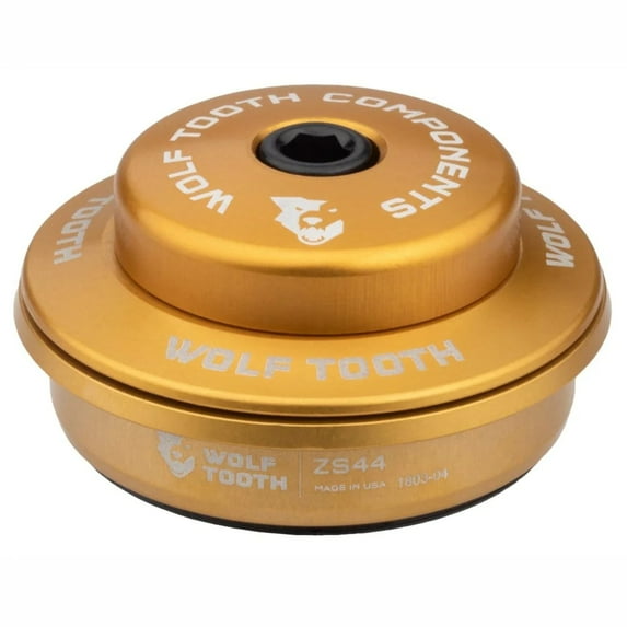 Wolf Tooth Wolf Tooth Performance ZS Headsets - Zero Stack Upper ZS44/28.6 6mm Stack Gold