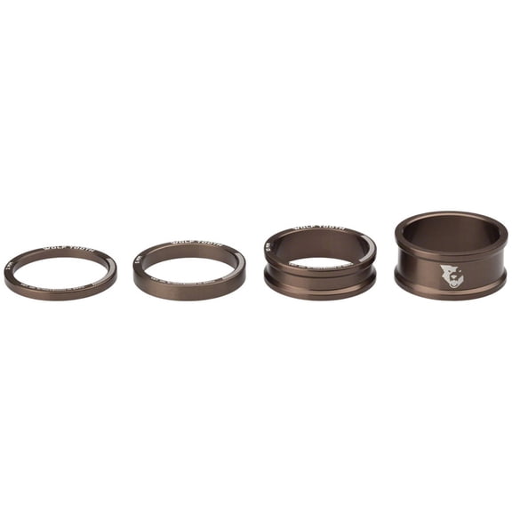 Wolf Tooth Precision Headset Spacers - 3/5/10/15mm, Espresso