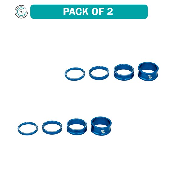 Wolf Tooth Precision Spacer Kit Headset Stack Spacer - Blue