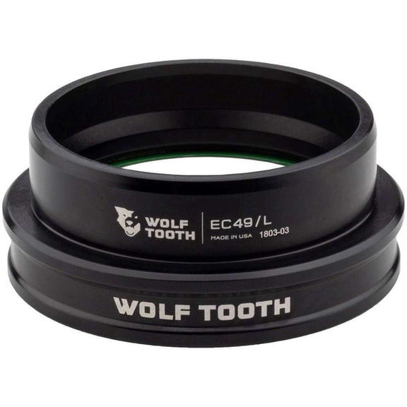 Wolf Tooth Wolf Tooth Premium EC Headsets - External Cup Lower EC49/40 Black