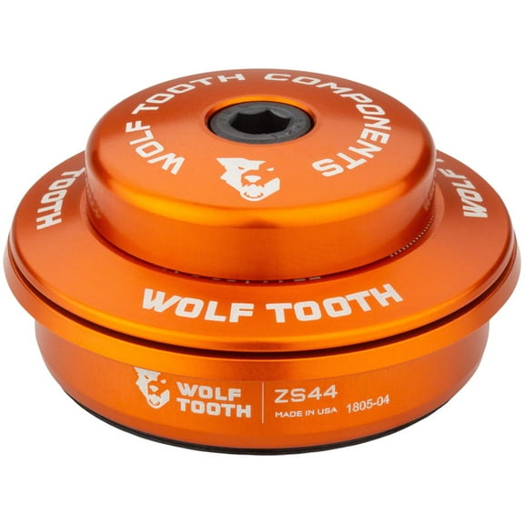 Wolf Tooth Wolf Tooth Performance ZS Headsets - Zero Stack Upper ZS44/28.6 6mm Stack Orange