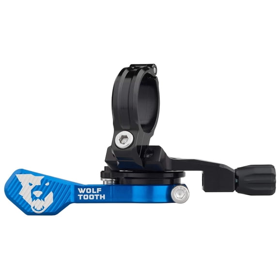 Wolf Tooth ReMote Pro Handlebar Clamp Mount - Colors Dropper ReMote Blue
