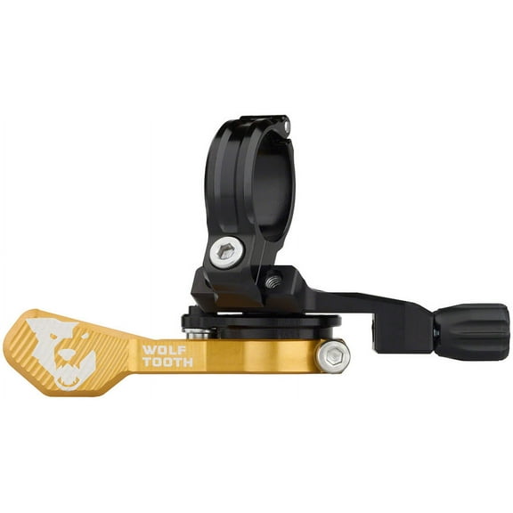 Wolf Tooth ReMote Pro Dropper Post Lever - 22.2mm Clamp, Gold