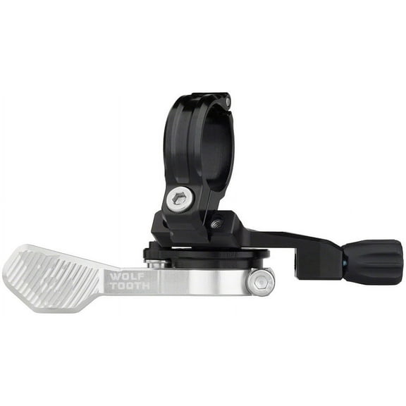 Wolf Tooth ReMote Pro Dropper Post Lever - 22.2mm Clamp, Silver