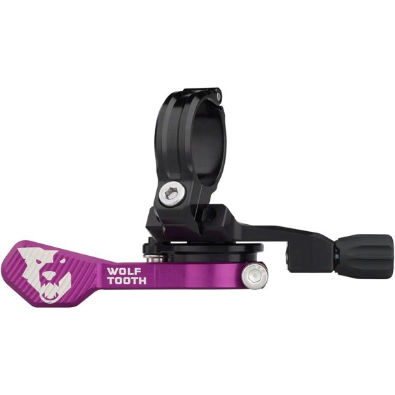 Wolf Tooth ReMote Pro Dropper Post Lever - 22.2mm Clamp, Ultraviolet Purple