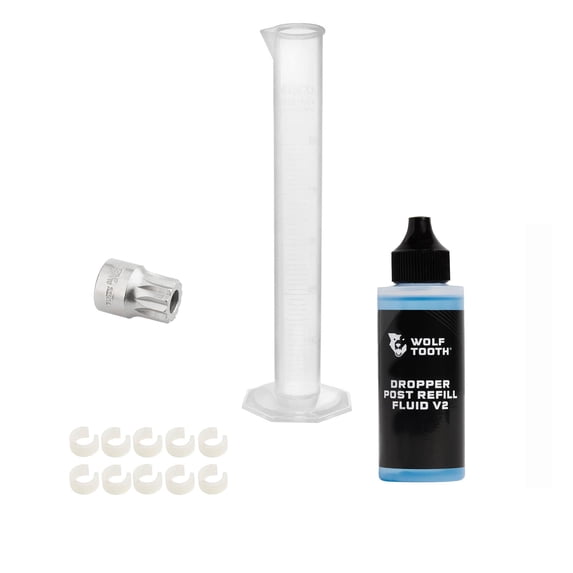 Wolf Tooth Resolve Dropper Post Service Kits Travel Spacer Install Kit ...