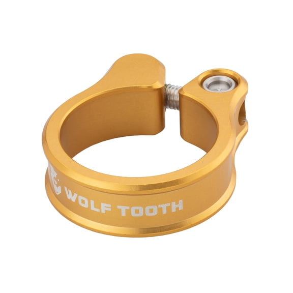 Wolf Tooth Seatpost Clamp - 39.7mm, Gold