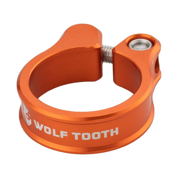 Wolf Tooth Seatpost Clamp - 39.7mm, Orange