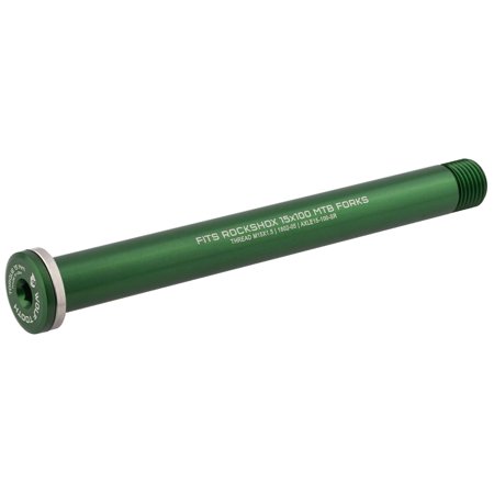 Wolf Tooth Wolf Axle for RockShox, Fat Forks - 100mm / Standard Green