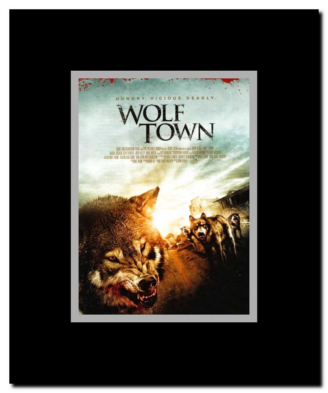 Wolf Town Framed Movie Poster