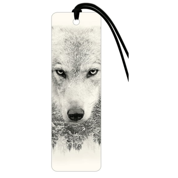 Wolf - Trees Premier Bookmarks