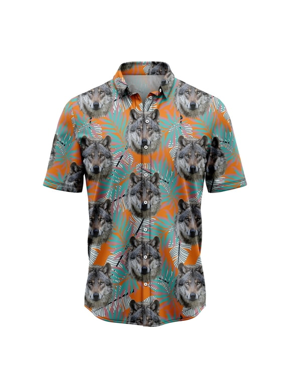 Tropical Pattern Aloha Hawaiian Shirt