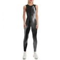 thumbnail image 1 of Wolf Under The Moon Women's One Piece Yoga Jumpsuits Leggings Playsuit Gym Suit Fitness Running Athletic Clothes Gym Wear Set, 1 of 6