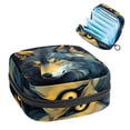 thumbnail image 1 of Wolf Velvet Mini Pouch for Period Purse and Bag, Zipper Pouch Men, Money Pouch Travel | Oxford Fabric | 4.7x6.6x6.6 in, 1 of 6
