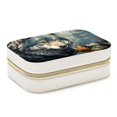 thumbnail image 1 of Wolf Velvet Portable Jewelry Organizer with Removable Compartment - Necklace Holder and Gift Box, 1 of 7