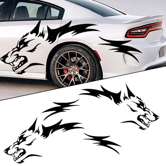 Wolf Vinyl Car Stickers for Trucks and Vehicles - Long-lasting Decals