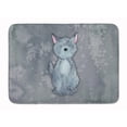 thumbnail image 1 of Wolf Watercolor Machine Washable Memory Foam Mat, 1 of 4