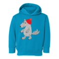 thumbnail image 1 of Wolf With A Hat Hoodie Toddler -Image by Shutterstock,  5 Toddler, 1 of 4
