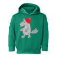 thumbnail image 1 of Wolf With A Hat Hoodie Toddler -Image by Shutterstock,  5 Toddler, 1 of 4