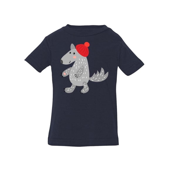 Wolf With A Hat T-Shirt Infant -Image by Shutterstock, 12 Months