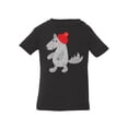 thumbnail image 1 of Wolf With A Hat T-Shirt Infant -Image by Shutterstock,  12 Months, 1 of 4