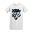 thumbnail image 1 of Wolf With Cool Hair Tee Men's -Image by Shutterstock, 1 of 2