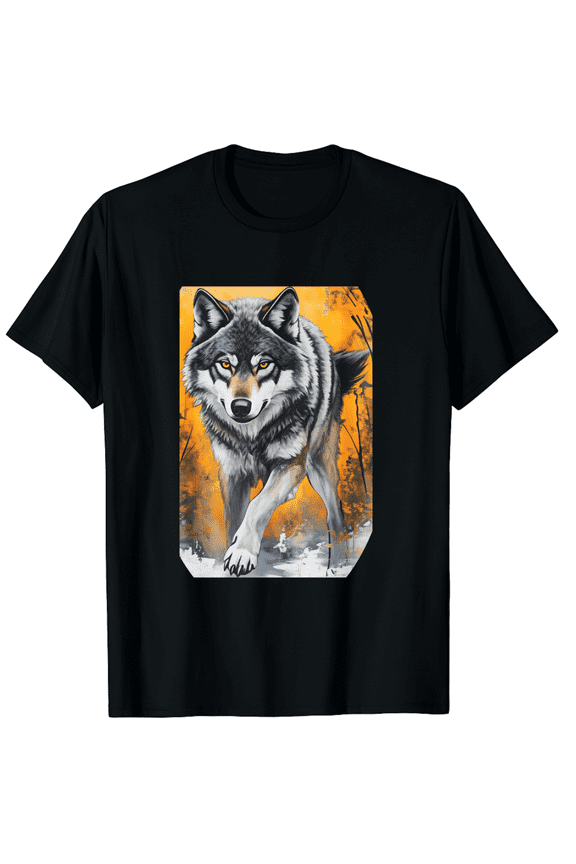 Wolf Wolves Art Graphic T-Shirt for Men Women