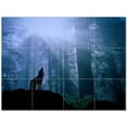 thumbnail image 1 of Wolf Wolves Ceramic Tile Mural Kitchen Backsplash Bathroom Shower 403119-L43, 1 of 3
