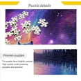 thumbnail image 1 of Wolf Wooden Jigsaw Puzzles, Intellectual Entertainment Educational Puzzles Fun Family Game Creative Gift for Friends Parents Grandparents, 1000 Pieces, 1 of 6