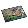 thumbnail image 1 of Wolf and Hummingbird Door Mat, 1 of 4