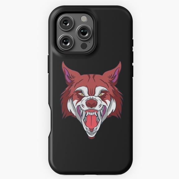 Wolf face Wolf head Phone Case for iPhone 16 15 14 13 12 11 Pro Max M5910423