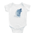thumbnail image 1 of Wolf in the forest Funny Baby Bodysuits Short Sleeve, 1 of 5