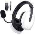 WolfLawS Wireless Gaming Headset for PC PS4 PS5 with Detachable Noise
