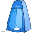 thumbnail image 1 of WolfWise Portable Pop Up Privacy Shower Tent Spacious Changing Room for Camping Hiking Beach Blue, 1 of 7