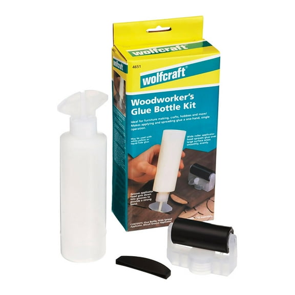 Wolfcraft Glue Bottle Kit Woodworkers