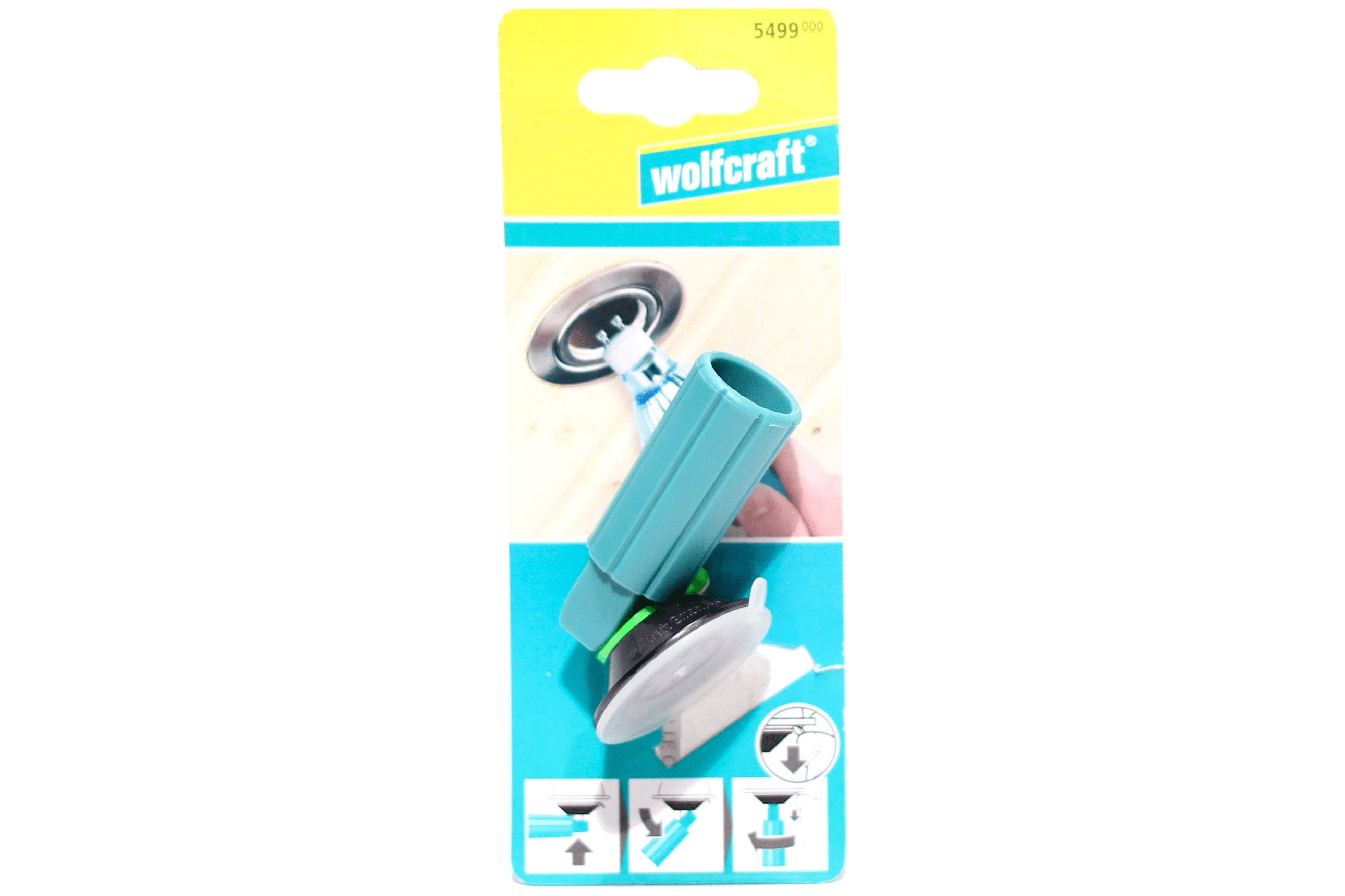 Wolfcraft Halogen Bulb Removal Tool Green