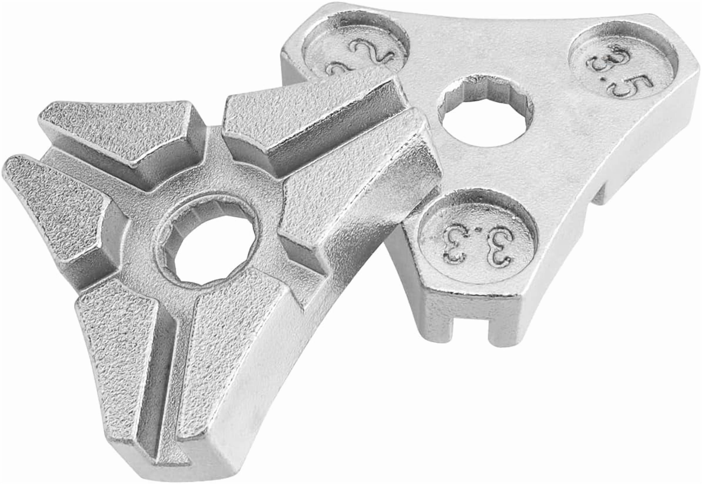 Bike Spoke Wrench, Hard Steel 8-in-1 Hardened Steel Bicycle Rim Truing Kit 34948705611