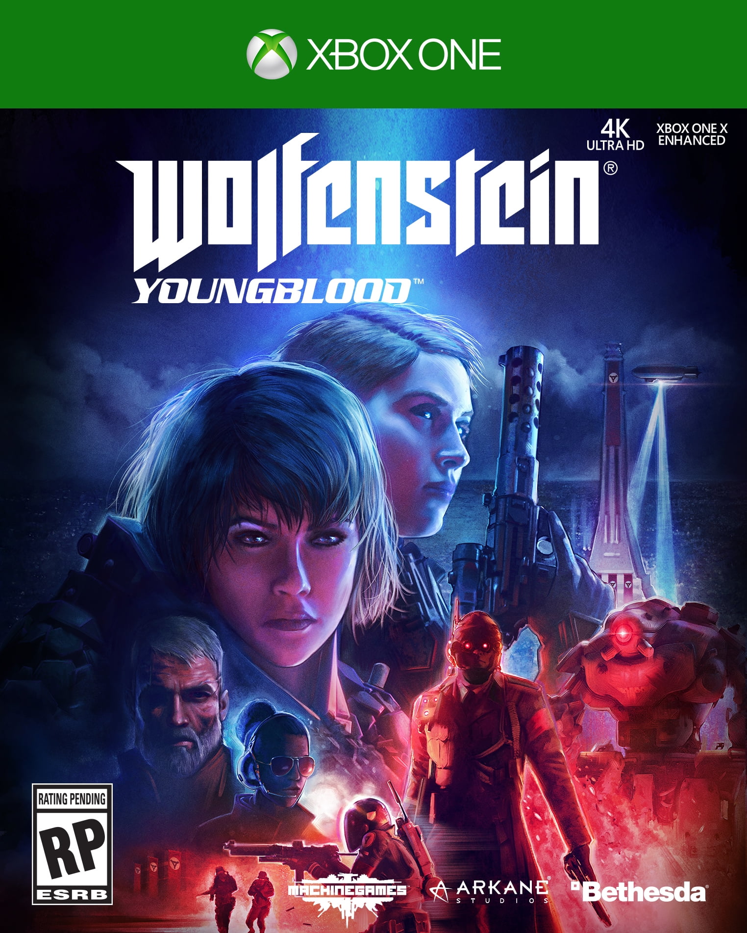 Wolfenstein Youngblood, Bethesda, Xbox One, 093155174023