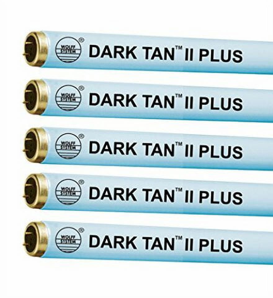 Wolff Dark Tan II Plus F71 100W Bi Pin Tanning Lamp (12 Pack)