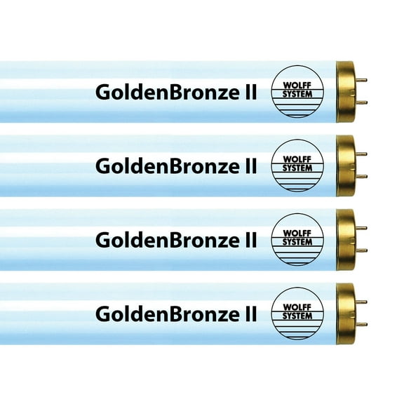 Wolff System GoldenBronze II F71T12 100-120W Bipin Bronzing Tanning Bulbs 16 Pack