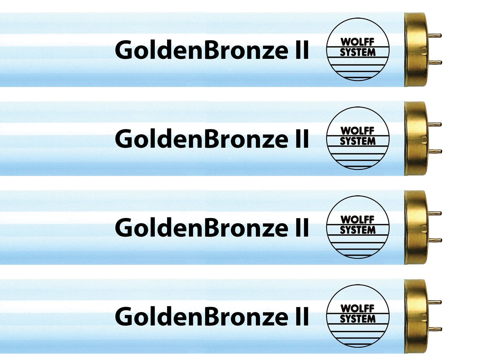 Wolff System GoldenBronze II F71T12 100-120W Bipin Bronzing Tanning Bulbs 6 Pack