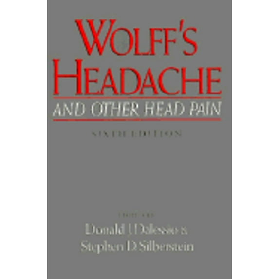 Pre-Owned Wolfe's Headache and Other Head Pain (Hardcover) 0195082508 9780195082500