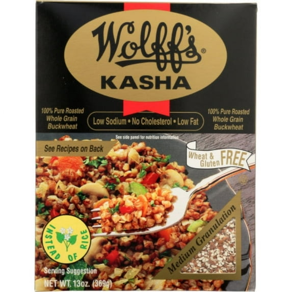Wolffs Kasha Medium 13 Oz - Pack Of 6